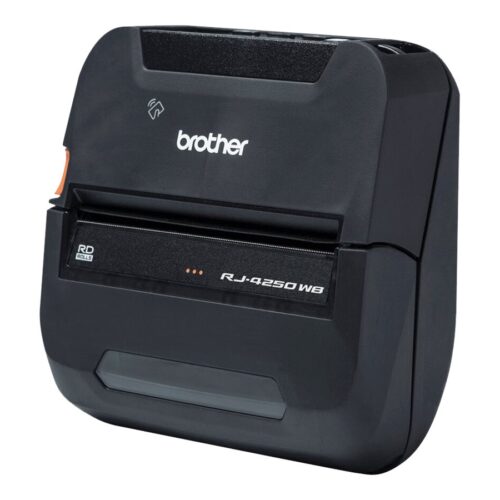 BROTHER RuggedJet RJ-4250WB Label printer direct thermal Roll 113mm 203dpi 127mm/sec USB 2.0 Wi-Fi NFC Bluetooth 4.2