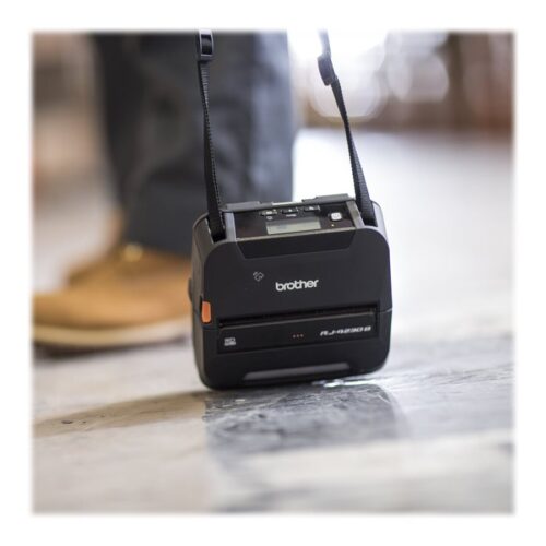 BROTHER RuggedJet RJ-4250WB Label printer direct thermal Roll 113mm 203dpi 127mm/sec USB 2.0 Wi-Fi NFC Bluetooth 4.2