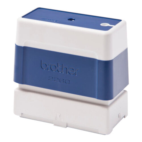 BROTHER stamp blue