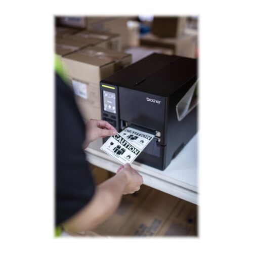 BROTHER Titan Industrial Printer TJ-4021TN Label printer direct thermal 12cm 203dpi 254mm/sec USB 2.0 LAN serial USB host
