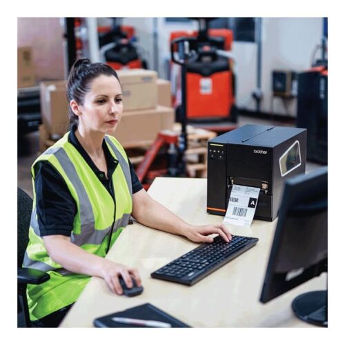 BROTHER Titan Industrial Printer TJ-4522TN Label printer direct thermal 114mm 300dpi 305mm/sec USB 2.0 LAN serial USB host