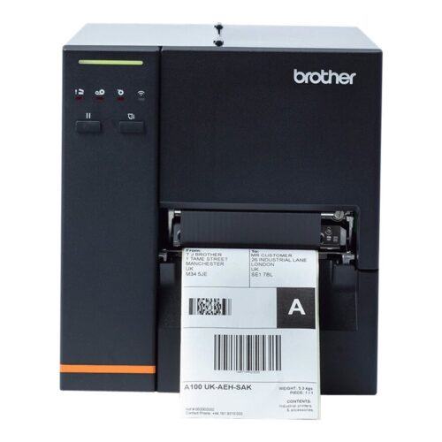 BROTHER TJ-4020TN Label printer direct thermal 12cm 203dpi 254mm/sec USB 2.0 LAN serial USB host