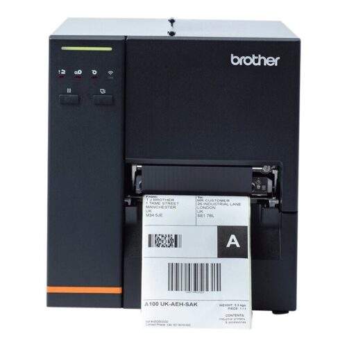 BROTHER TJ-4120TN Label printer direct thermal 12cm 300dpi 178mm/sec USB 2.0 LAN serial USB host
