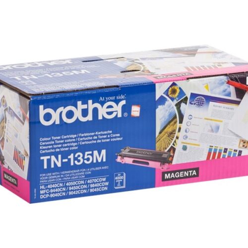 BROTHER TN-135 cartouche de toner magenta haute capacité 4.000 pages pack de 1