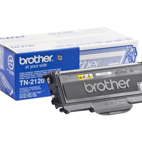 BROTHER TN-2120 toner cartridge black high yield 2.600 pages 1-pack