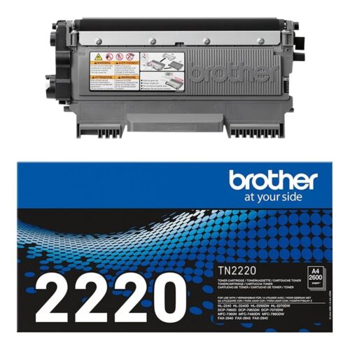 BROTHER TN-2220 toner noir haute capacité 2.600 pages pack de 1
