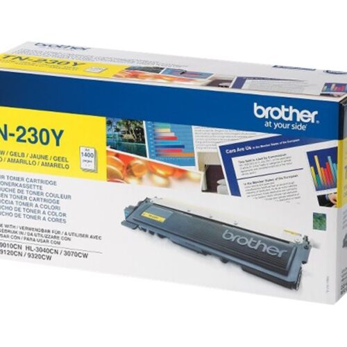 BROTHER TN-230 cartouche de toner jaune capacité standard 1.400 pages pack de 1