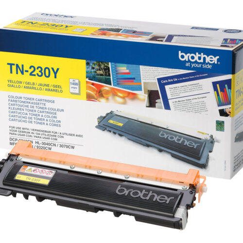 BROTHER TN-230 cartouche de toner jaune capacité standard 1.400 pages pack de 1