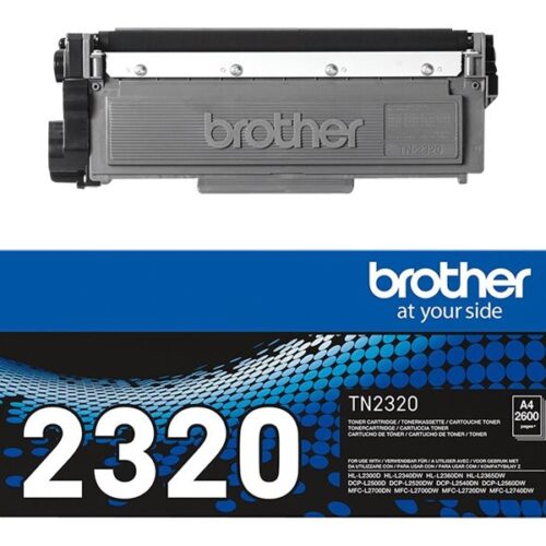 BROTHER TN-2320 toner noir haute capacité 2.600 pages pack de 1