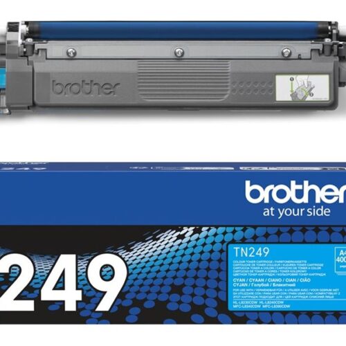 BROTHER TN-249C Cyan Toner Cartridge Prints 4.000 pages