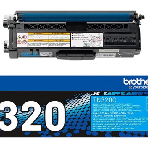 BROTHER TN-320 cartouche de toner cyan capacité standard 1.500 pages pack de 1