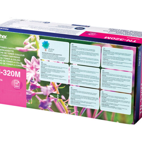 BROTHER TN-320 cartouche de toner magenta capacité standard 1.500 pages pack de 1