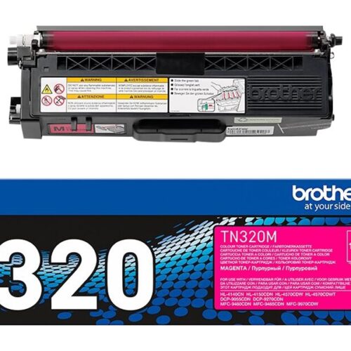 BROTHER TN-320 cartouche de toner magenta capacité standard 1.500 pages pack de 1