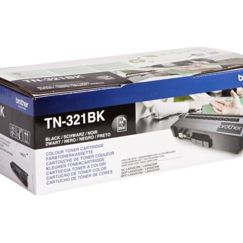 BROTHER TN-321BK cartouche de toner noir capacité standard 2.500 pages pack de 1