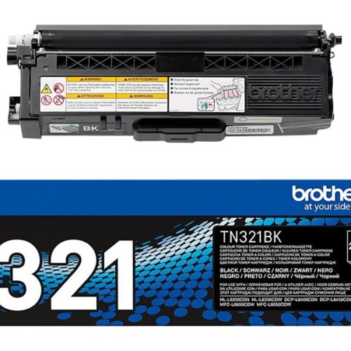 BROTHER TN-321BK cartouche de toner noir capacité standard 2.500 pages pack de 1