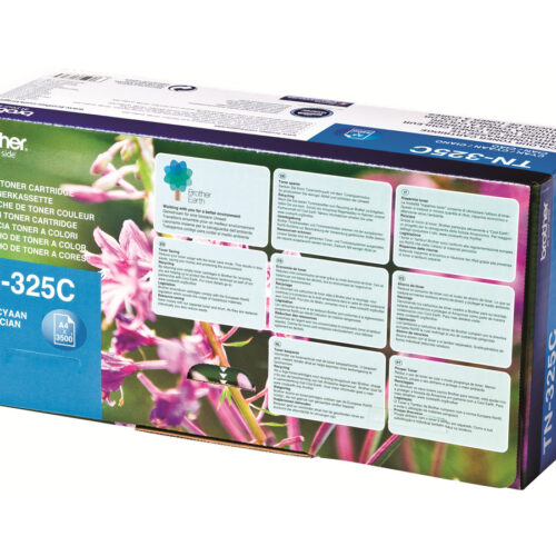 BROTHER TN-325 cartouche de toner cyan capacité standard 3.500 pages pack de 1