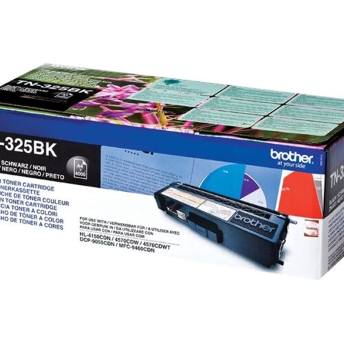 BROTHER TN-325 cartouche de toner noir capacité standard 4.000 pages pack de 1