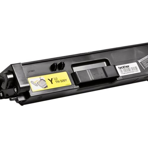 BROTHER TN-326Y cartouche de toner jaune haute capacité 3.500 pages pack de 1