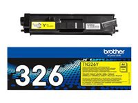 BROTHER TN-326Y cartouche de toner jaune haute capacité 3.500 pages pack de 1