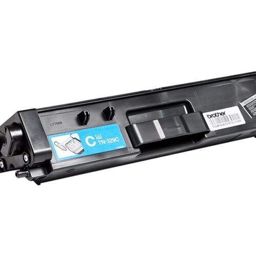 BROTHER TN-329C cartouche de toner cyan très haute capacité 6.000 pages pack de 1