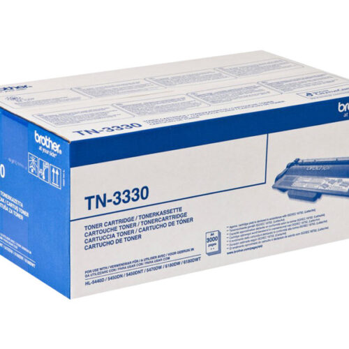 BROTHER TN-3330 toner noir capacité standard 3.000 pages pack de 1