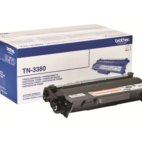 BROTHER TN-3380 toner noir haute capacité 8.000 pages pack de 1