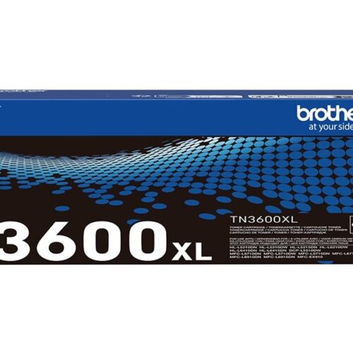 BROTHER TN-3600XL Black Toner Cartridge Prints 6.000 pages