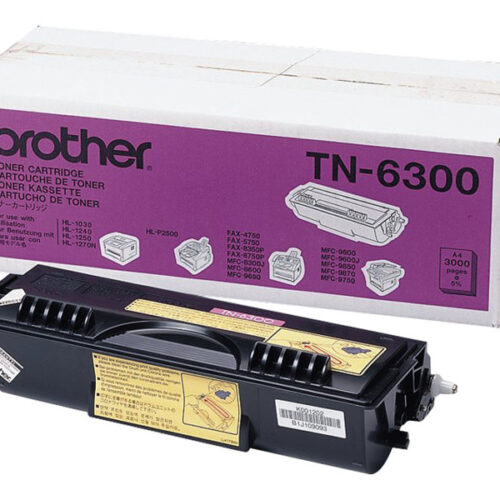 BROTHER TN-6300 cartouche de toner Noir capacité standard 3.000 pages pack de 1