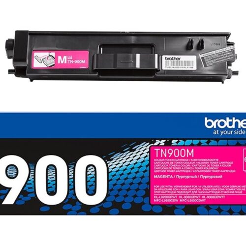 BROTHER TN-900M cartouche de toner magenta très haute capacité 6.000 pages pack de 1