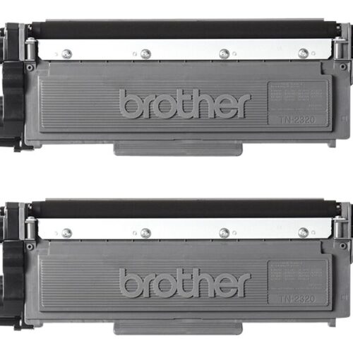 BROTHER TN2320 TWIN-pack black toners BK 2600pages/cartridge