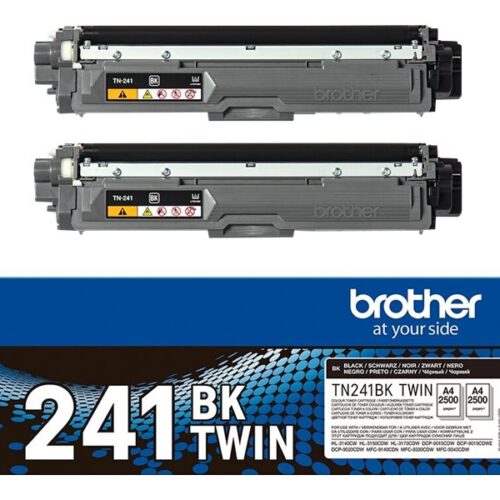BROTHER TN241BK TWIN-pack black toners BK 2500pages/cartridge