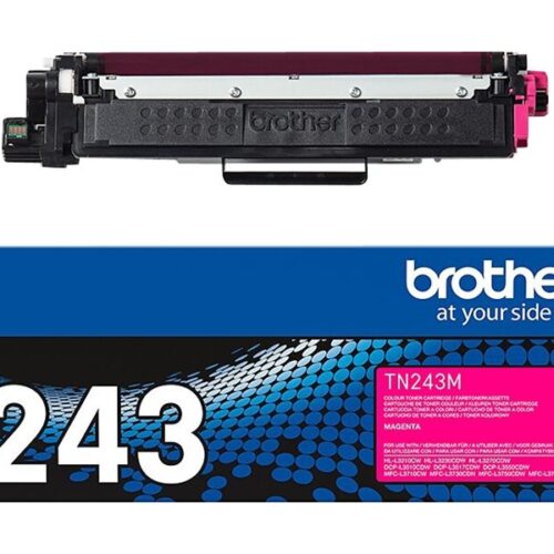 BROTHER TN243M Toner magenta standard de 1000 pages pour Hl-L32xx DCP-L35xx MFC-L37xx