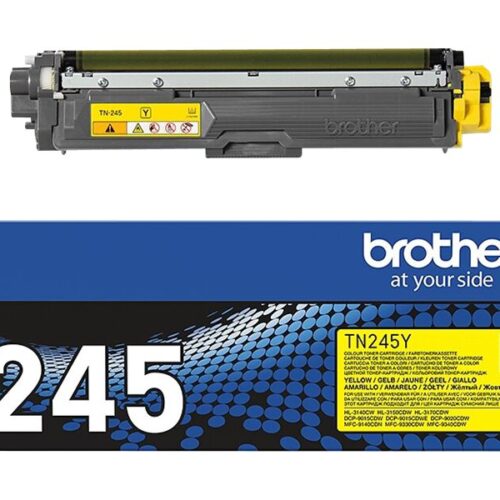 BROTHER TN245Y HL-3140CW/3150CDW/3170CDW toner jaune haute capacité 2.200 pages pack de 1