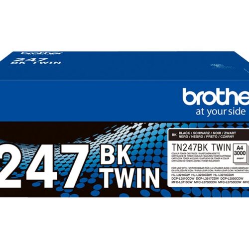 BROTHER TN247BK TWIN-pack black toners BK 3000pages/cartridge
