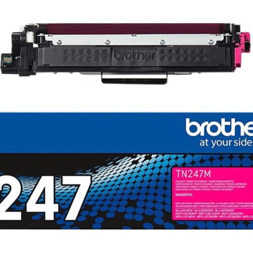 BROTHER TN247M Toner magenta haute capacité de 2300 pages pour Hl-L32xx DCP-L35xx MFC-L37xx
