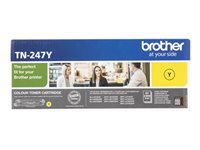BROTHER TN247Y Toner jaune haute capacité de 2300 pages pour Hl-L32xx DCP-L35xx MFC-L37xx