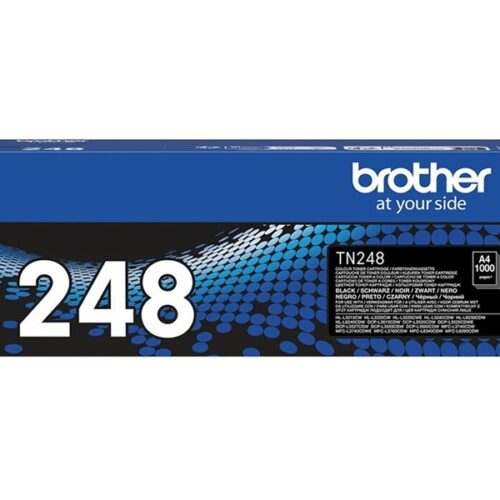 BROTHER TN248BK Black Toner Cartridge ISO Yield 1.000 pages