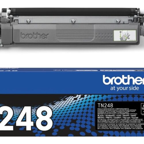 BROTHER TN248BK Black Toner Cartridge ISO Yield 1.000 pages