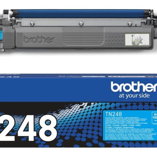 BROTHER TN248C Cyan Toner Cartridge ISO Yield 1.000 pages