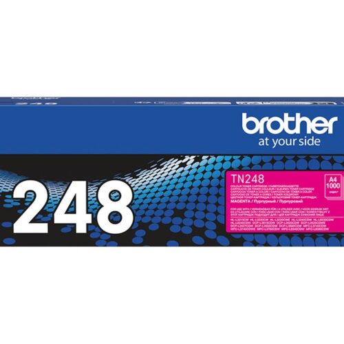 BROTHER TN248M Magenta Toner Cartridge ISO Yield 1.000 pages