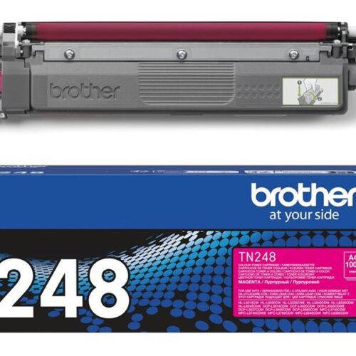 BROTHER TN248M Magenta Toner Cartridge ISO Yield 1.000 pages