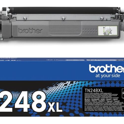 BROTHER TN248XLBK Black Toner Cartridge ISO Yield 3.000 pages