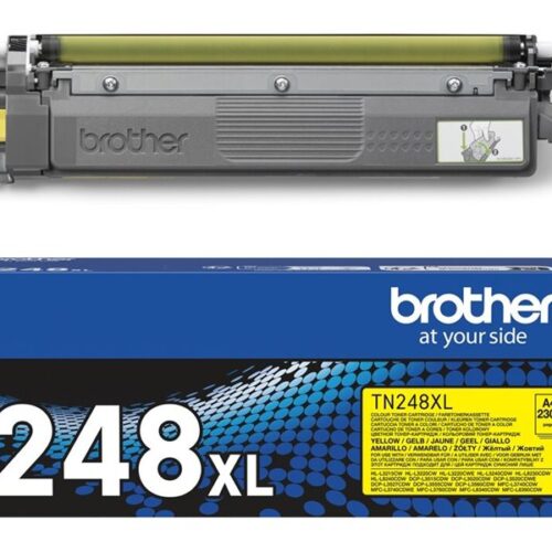BROTHER TN248XLY Yellow Toner Cartridge ISO Yield 2300 pages