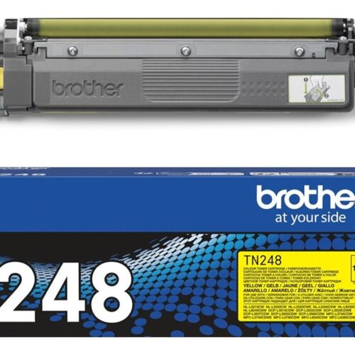 BROTHER TN248Y Yellow Toner Cartridge ISO Yield 1.000 pages