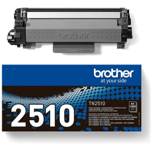 BROTHER TN2510 Black Toner Cartridge ISO Yield up to 1.200 pages