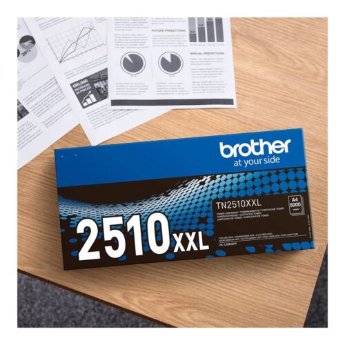 BROTHER TN2510XL Black Toner Cartridge ISO Yield up to 3.000 pages