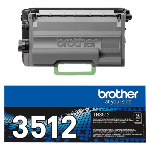 BROTHER TN3512 Cartouche d encre Noir Super Haut Rendement