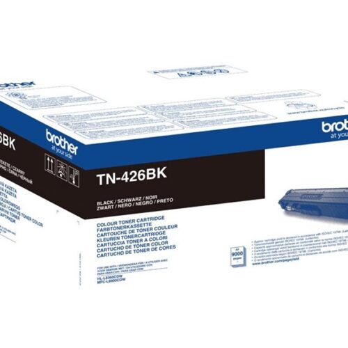 BROTHER TN426BK Toner Cartridge Black Super High Capacity 9.000 pages for Brother MFC-L8900CDW and HL-L8360CDW