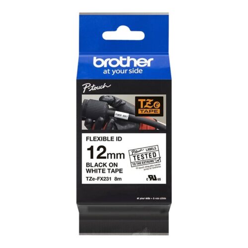 BROTHER TZe FX231 – ruban flexible – 1 rouleau