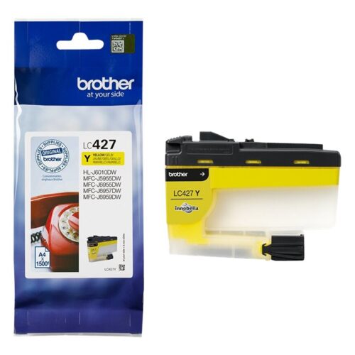 BROTHER Yellow Ink Cartridge – 1500 Pages